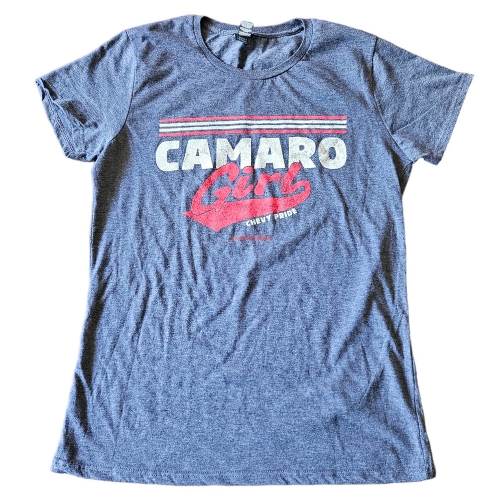 Anvil Women’s Camaro Girl Chevy Pride T-shirt, Size M